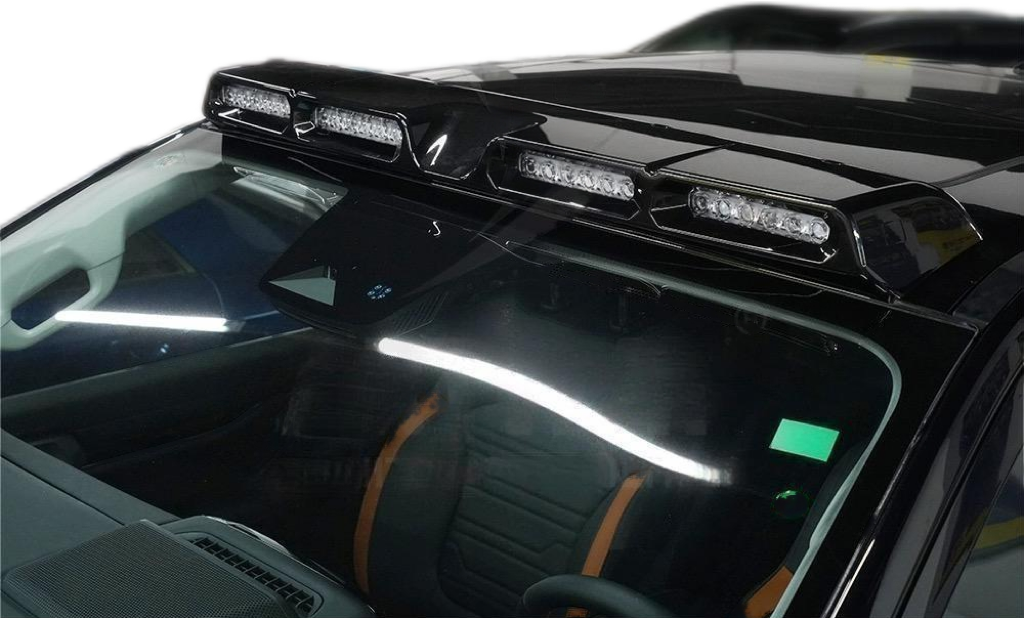 Car Accessories Ford Ranger Conversion Kit Roof Spoiler Light For Ford Ranger T9 2023