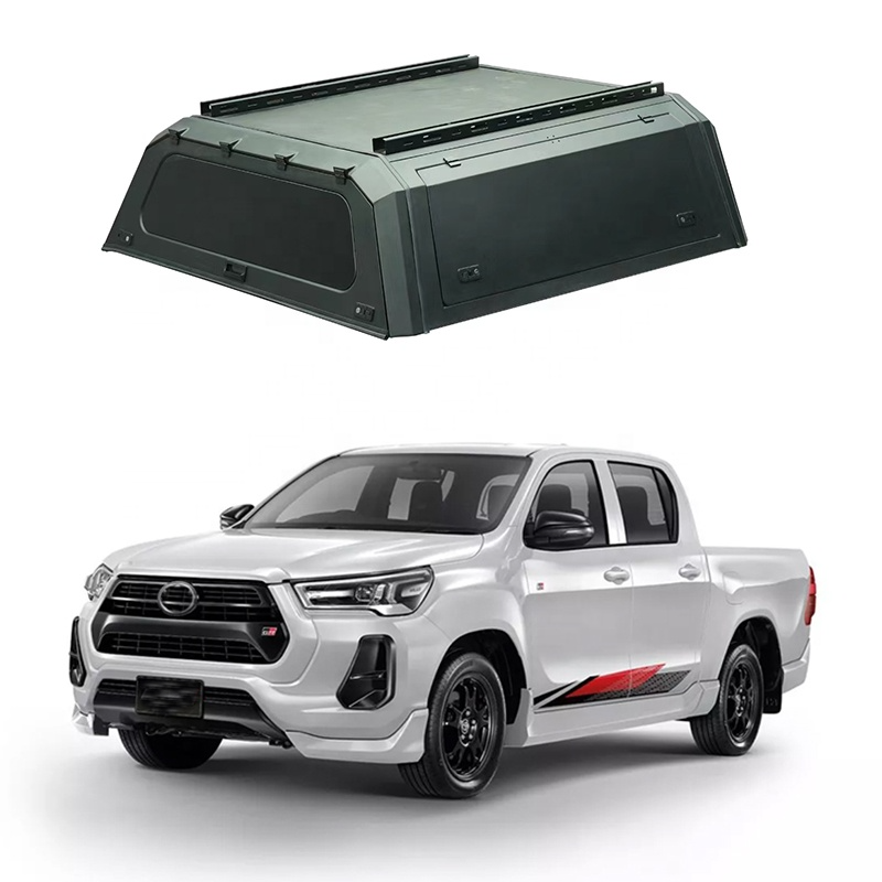 High-quality Truck Bed Covers Toyota Hard Cover Pickups Camper Truck Canopy for Toyota Hilux Tacoma 2015-2023