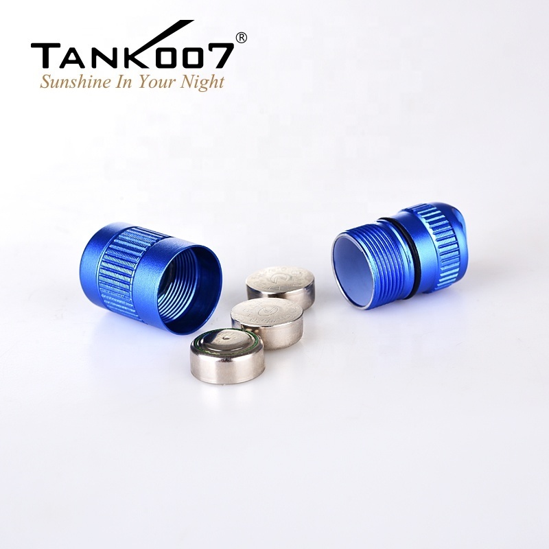 Tank007 high power EDC flashlight pocket zaklamp waterproof mini keychain flashlight keychain portable mini led torch linterna