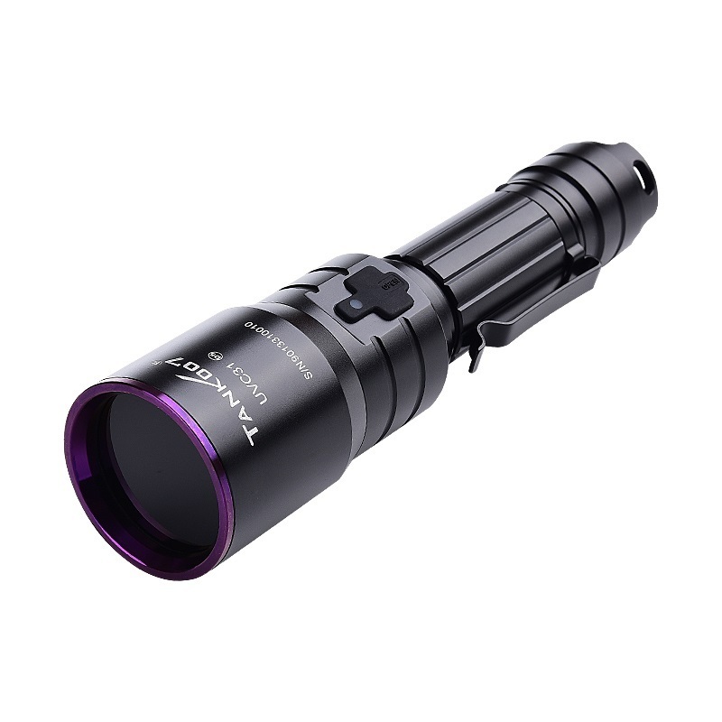 Tank007 365nm UV Flashlight Industrial Leak Detection Equipment UV Black Light Flashlight 365nm NDT Torch