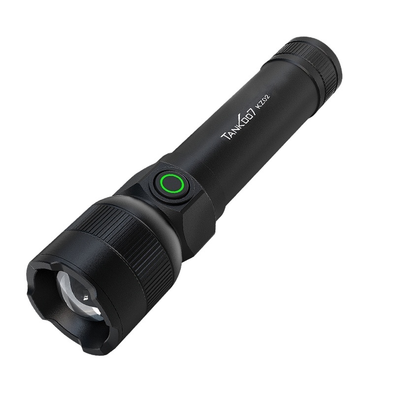 TANK007 high power Led Torch Tactical Telescoping Rechargeable Super Bright Flashlight 1000 Lumens Waterproof Linterna