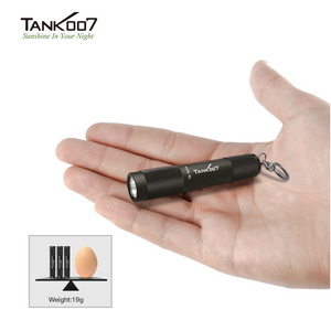 Factory wholesale aluminium alloy Waterproof Mini Led Flashlight Pocket usb mini flashlight