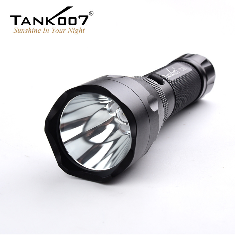 500 meters long range 5 modes 18650 battery camping outdoor security rechargeable flashlight