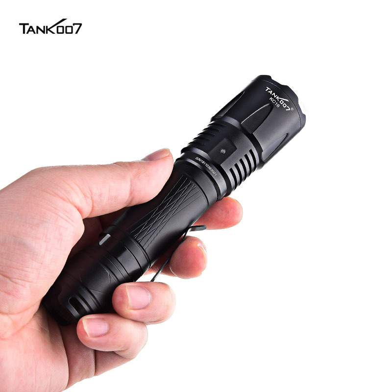 Tank007 tactical linternas torch light long distance led flashlight kit for indoor and outdoor