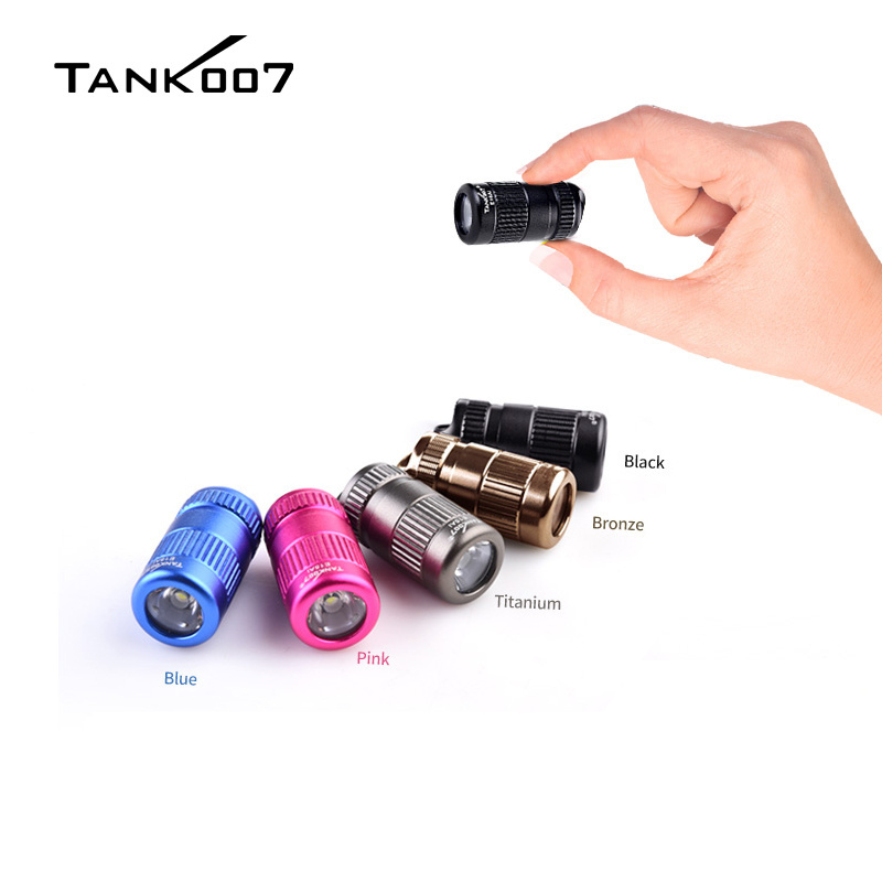 Tank007 E15 Ai hot selling led torch small size flashlight waterproof mini keychain flashlight