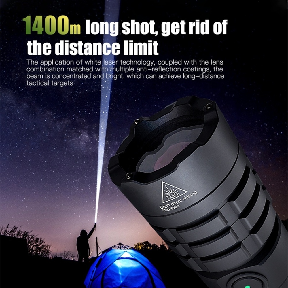 Tank007 brightest security flash light underwater diving ipx8 scuba torch lep tactical led laser beam flashlight