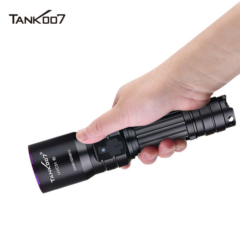 Tank007 365nm UV Flashlight Industrial Leak Detection Equipment UV Black Light Flashlight 365nm NDT Torch