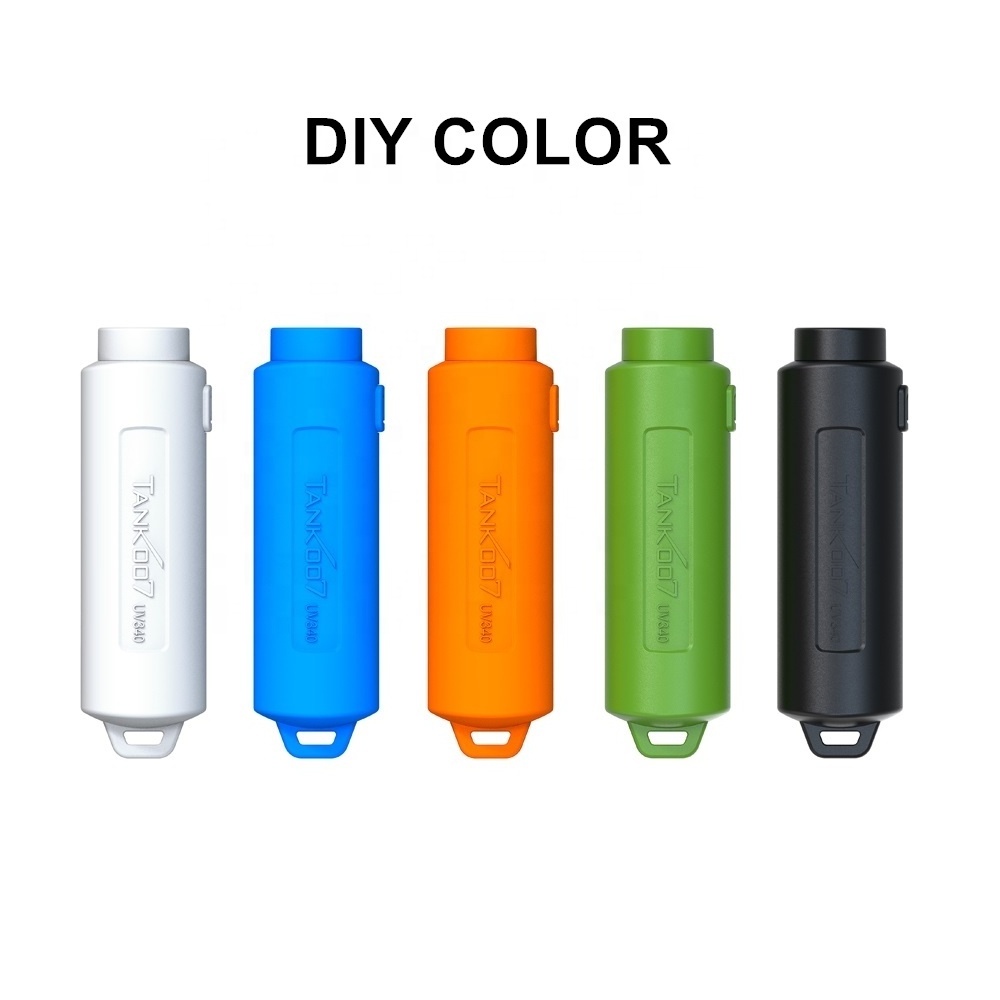 Tank007 diy small uv torch promotional gift flash light custom multi-function mini led kids flashlight