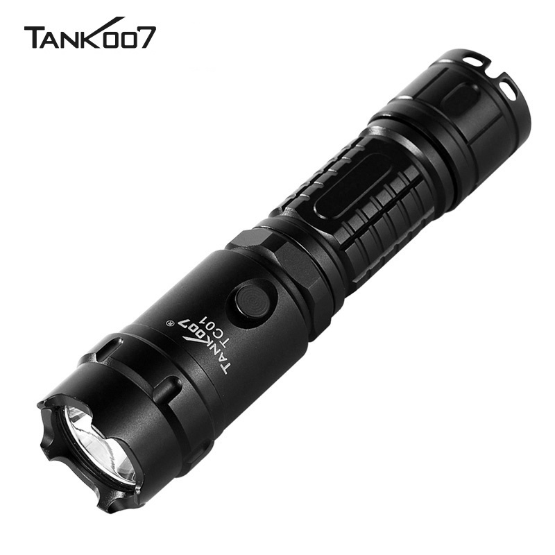 New Rechargeable USB Waterproof security tactical fire proof fast track flashlight torch