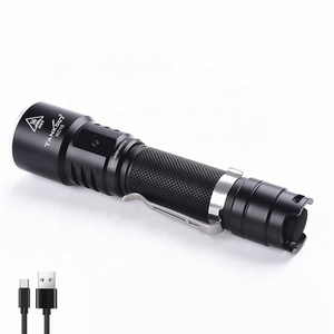 Tank007 rechargeable german torch flash light custom guard emergency explosion proof security fleshlight led