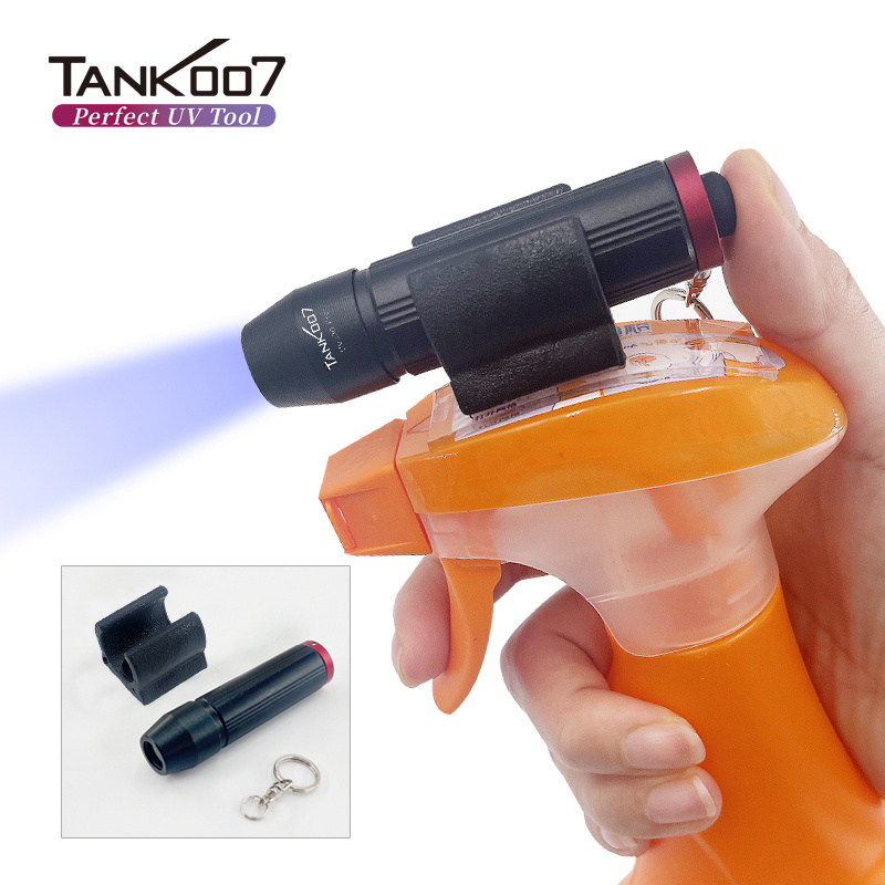 Tank007 Mini Flashlight Keychain Waterproof Portable Edc UV Flashlight