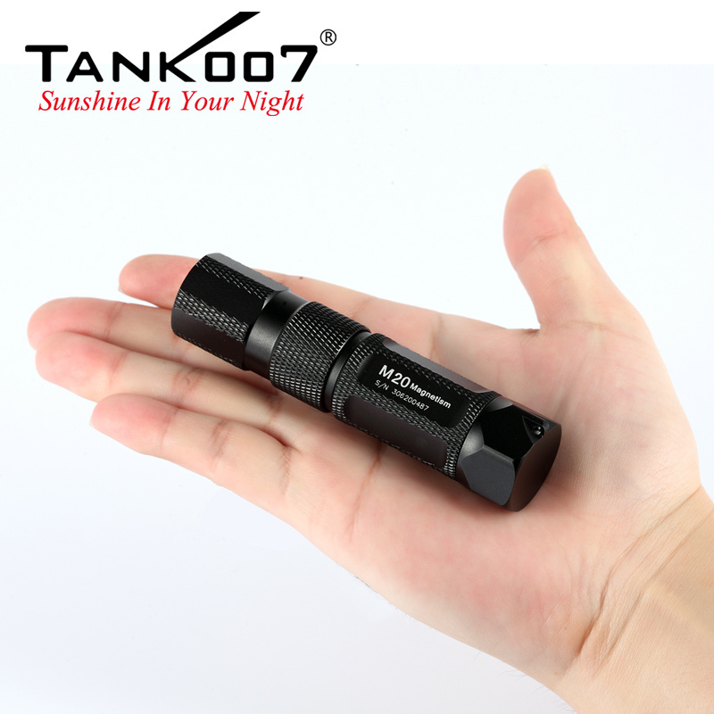 Mini small magnetism led flashlight torch for car repairing with magnetic flashlight