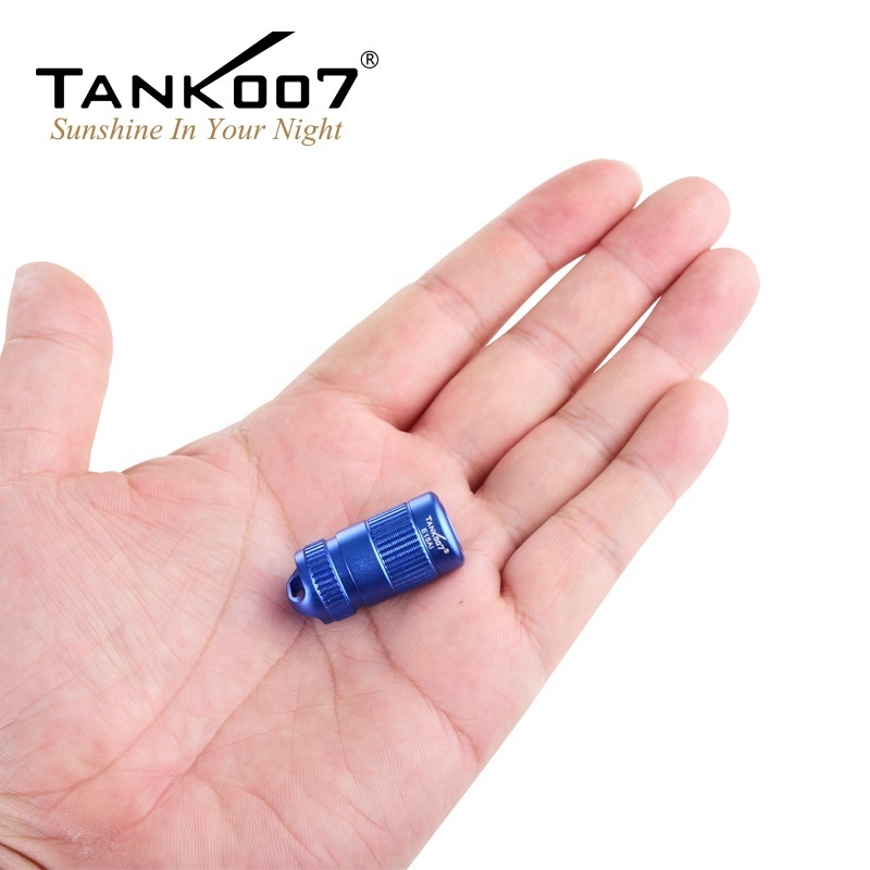 Tank007 high power EDC flashlight pocket zaklamp waterproof mini keychain flashlight keychain portable mini led torch linterna