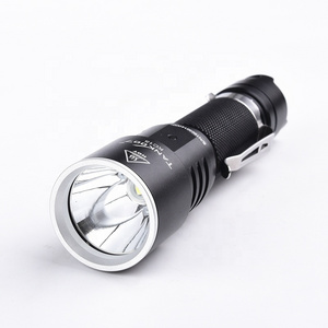 Tank007 flash light powerful rechargeable battery high power torch LED 1000 lumen tactical flashlight