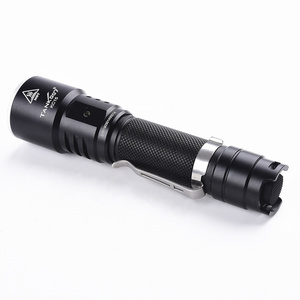 Tank007 aluminum rechargeable strong brightest pocket camping 1000m long range focus LED flashlight hunting torch light