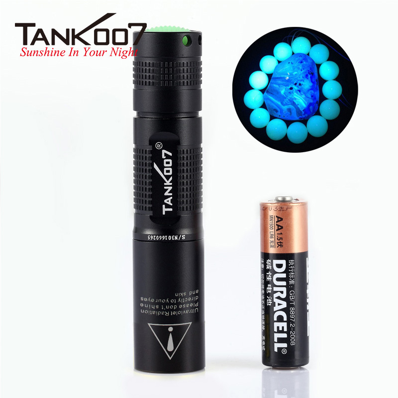 Tank007 High Power Japan 1W 395nm uv led flashlight