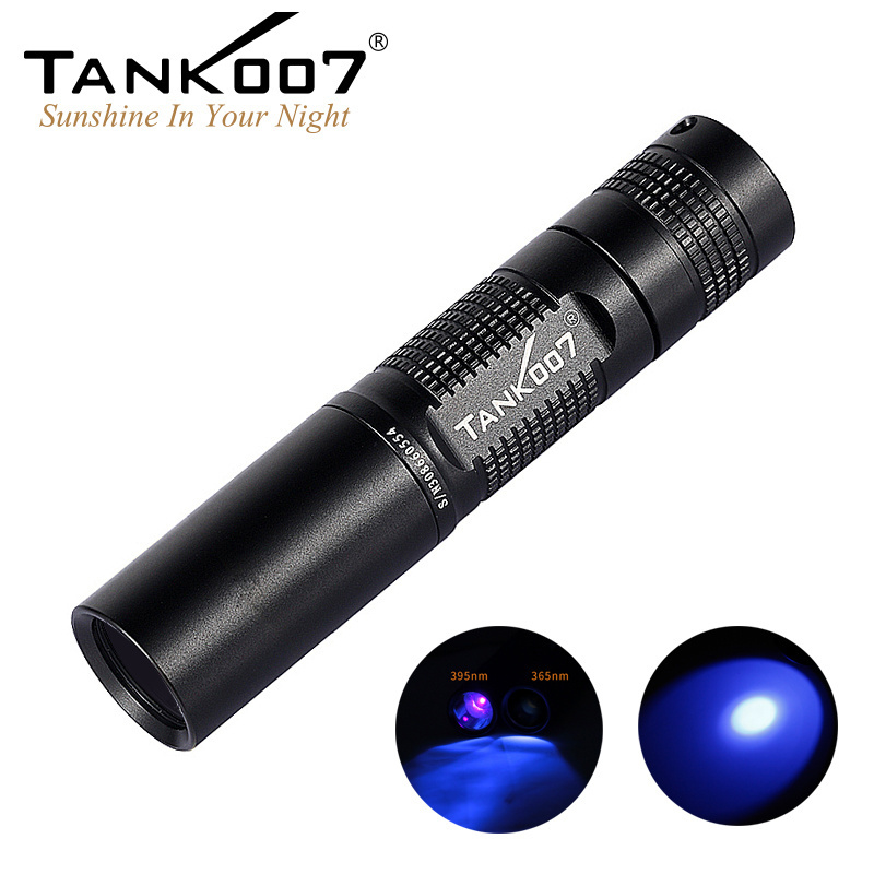 Tank007 High Power Japan 1W 395nm uv led flashlight