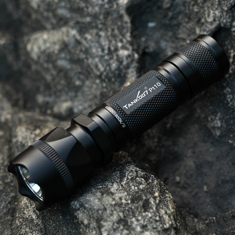 Tank007 TC01 supply and fighting high power led 800 lumen tactical flashlight