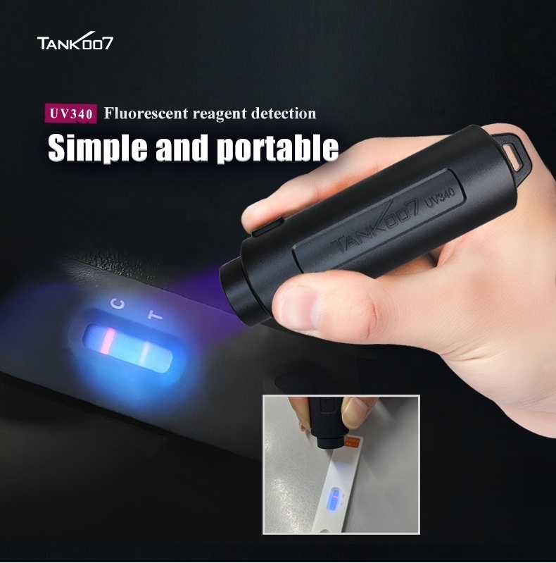 Tank007 linterna OEM ODM Torch Little EDC UV Flashlight UV Multi-function torches Mini Pocket uv curing powerful led flashlight