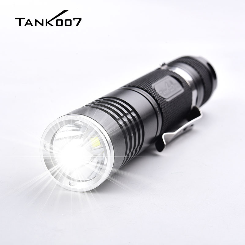 Tank007 Aluminum IP67 Waterproof flash light High Lumens Powerful torch linterna Pocket pen light rechargeable edc flashlight