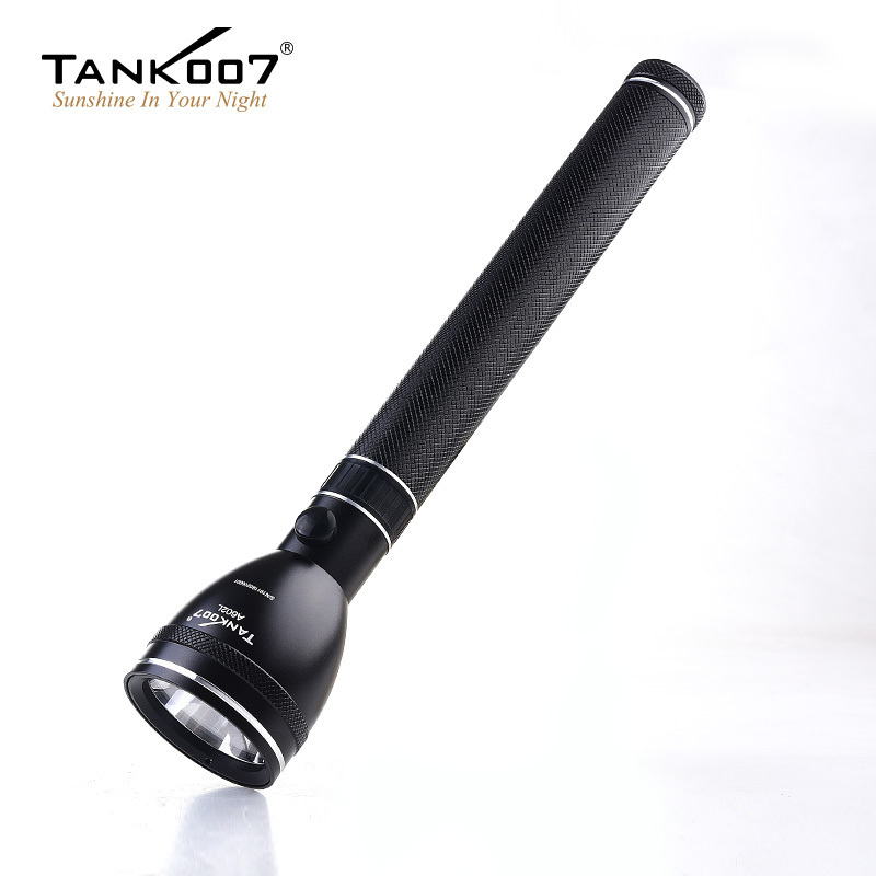 Tank007 OEM Spotlight aluminum white flashlight usb charged led torch light long range flashlight powerful brightness flashlight