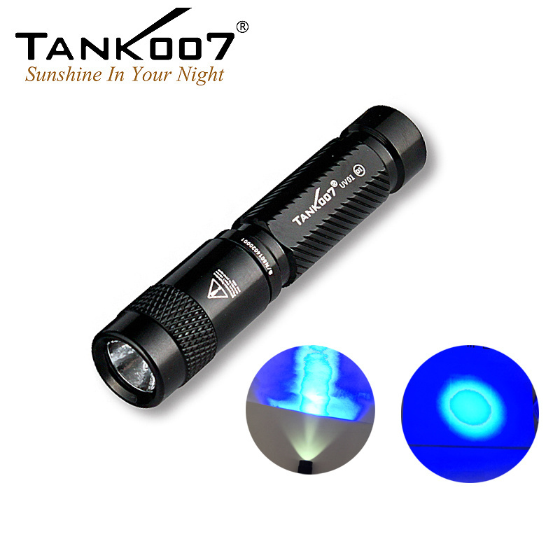 Tank007 UV01 most unique mini keychain uv lights cheap mini led black light flashlight 365nm japan uv torch