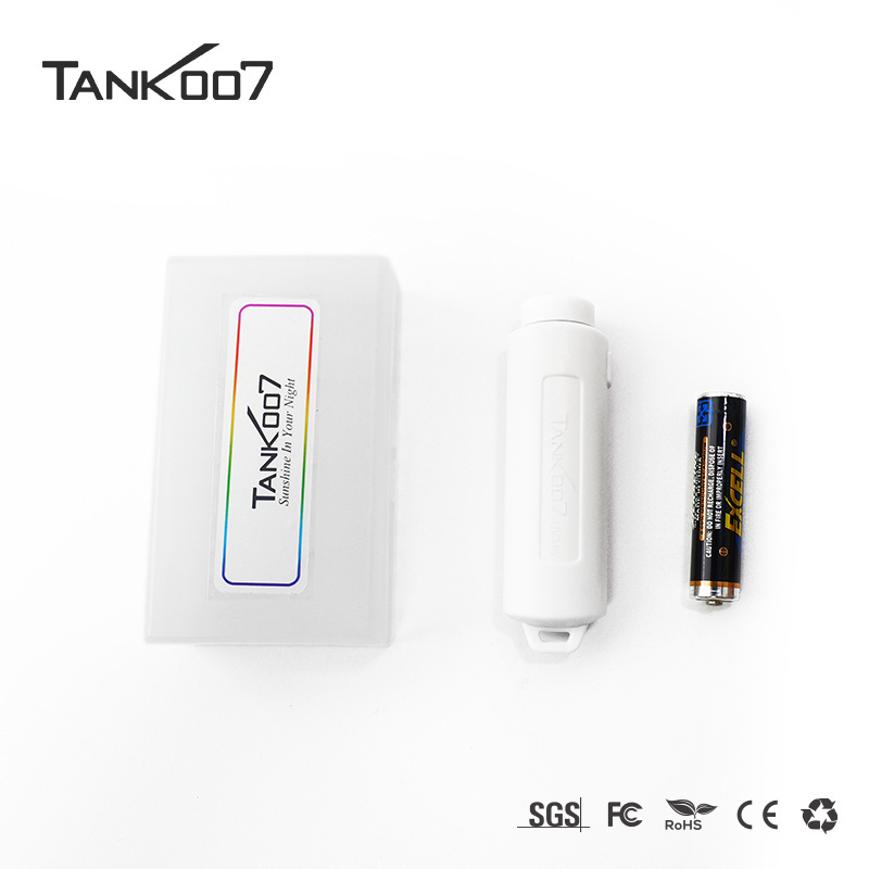 Tank007 uv torch light edc flashlight ultraviolet mini torch logo custom blacklight uv curing lamp for nail mini flashlight