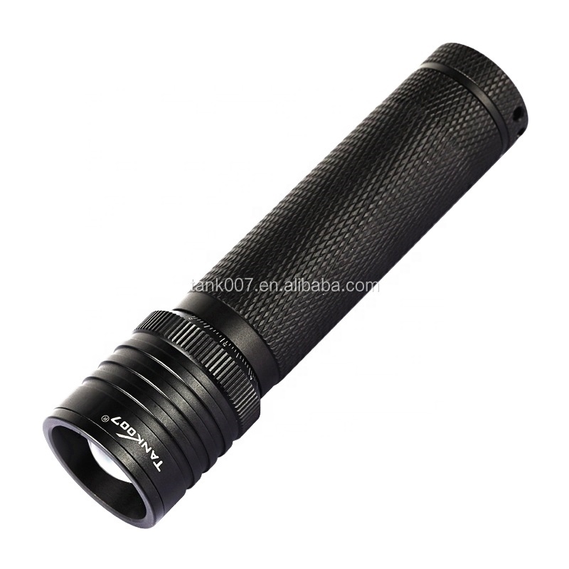 Tank007 TK737 Zoom focusing adjustable 500 lumen tactical flashlight for hunting emergency cycling