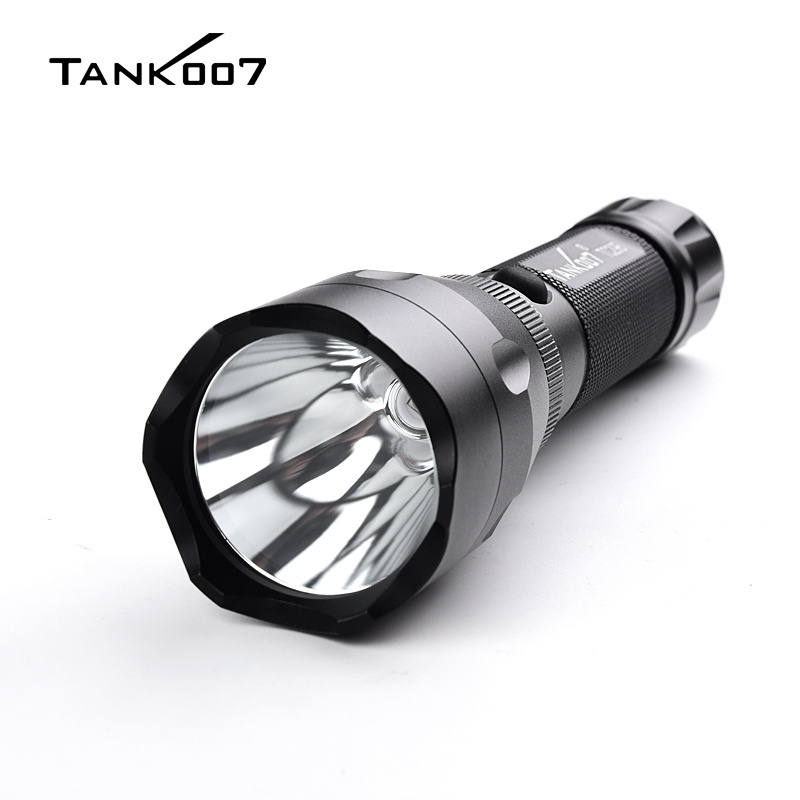 Tank007 TC29B powerful 800 Lumens 3.7v rechargeable long focus torch flashlight