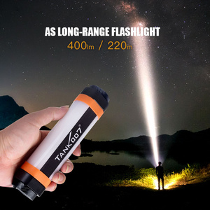 Wholesale Rechargeable 5mode tactical flashlight work light lantern for camping hiking