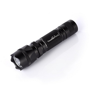 High Power Rechargeable Security Led Flashlight with Waterproof IPX8 PT10 Black Rechargeable Battery IP68 Emergency