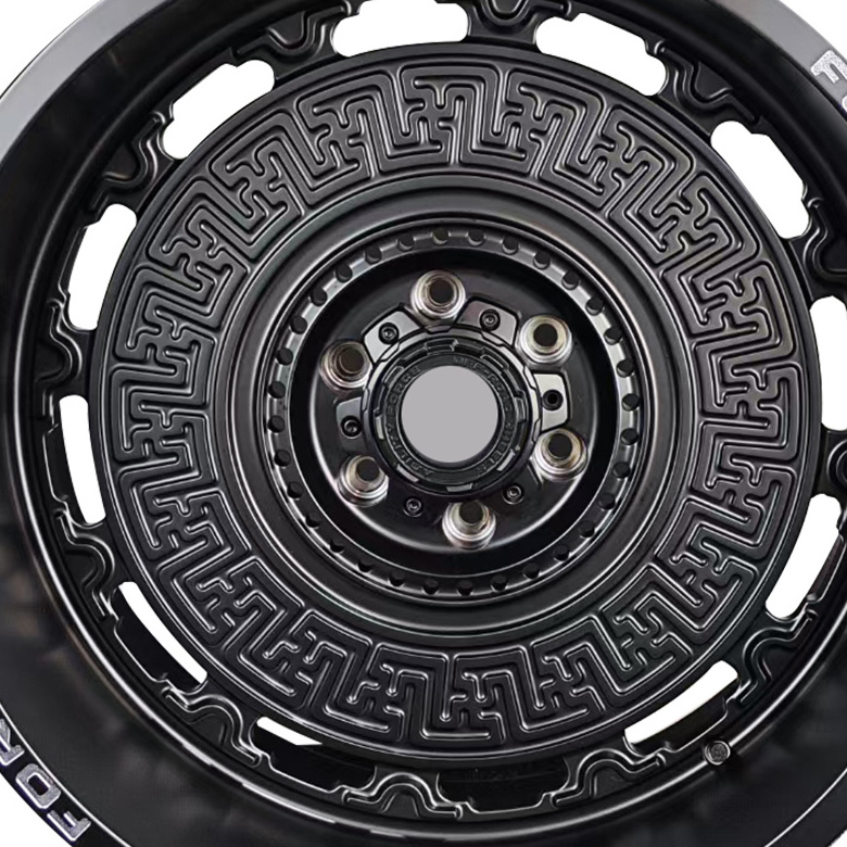 New Design 8.0/8.5/9.0 J 5x130 17 18 20 22 24 Inch Matte Bronze Deep Dish Design Aluminium Alloy Rims For H Type Off Road Wheels