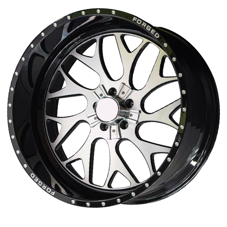 Glossy Black Machine Face 7.0j 8.5j 13.0j Roues Concave 15 16 17 18 19 Inch Deep Dish Wheels 5x114.3 Toyota Prado Rims For Sale