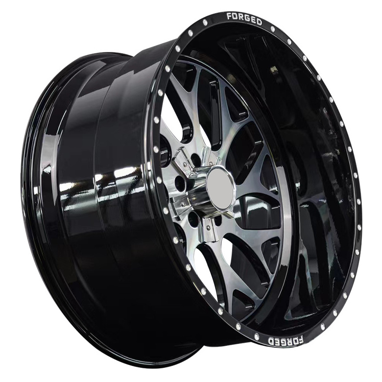 Glossy Black Machine Face 7.0j 8.5j 13.0j Roues Concave 15 16 17 18 19 Inch Deep Dish Wheels 5x114.3 Toyota Prado Rims For Sale