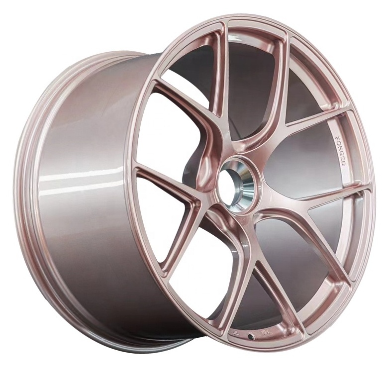 Forged Wheels 15-24 inch 18 inch 5x108 Rose Gold Wheels 19 inch Rims 5x120 5x112 5x114.3 8j 8.5j 9.5j Monoblock Wheel Hub