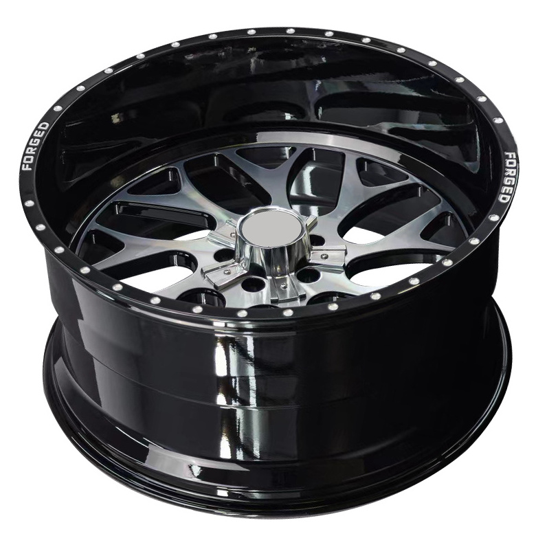 Glossy Black Machine Face 7.0j 8.5j 13.0j Roues Concave 15 16 17 18 19 Inch Deep Dish Wheels 5x114.3 Toyota Prado Rims For Sale