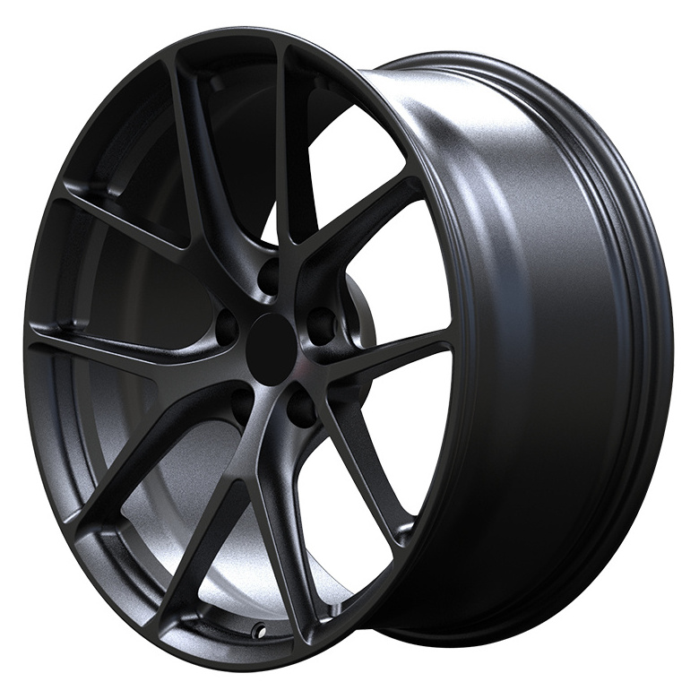 Multi Spoke Matte Black 4x100 Wheels 15 17 Alloy Wheels 14 Inch 5 Holes Wheels 5x120 Rims For Cars Toyota Rims 16 Jeep