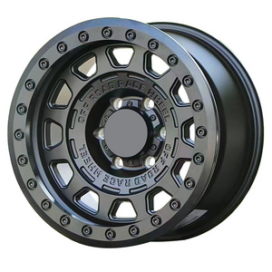 Wholesale Rim 6x139.7 5 holes rims 6 hole off road wheels 4x4 suv sport Alloy Wheels Negative Offset Real Beadlock Wheel