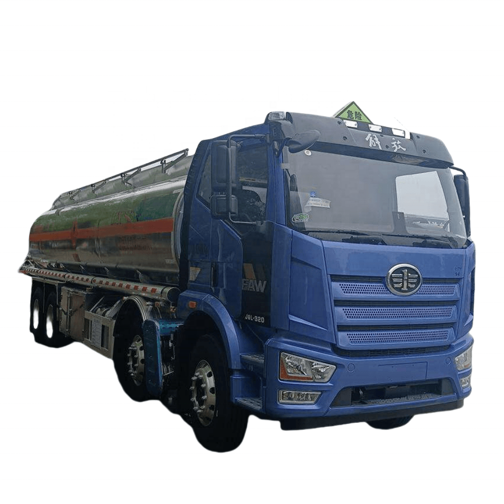 8*4Factory Direct Aluminium steel Q235 HINO NISSAN ISUZU JMC HOWO dongfeng FAW jiefang fuel tanker truck