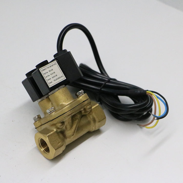 mSF-15 Fuel Dispenser Parts Copper Safety Explosion Proof Encapsulated Dual Flow Solenoid Valves