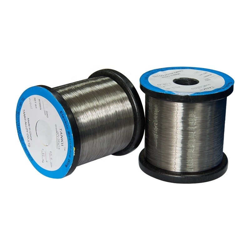 Nickel Alloy Cr30ni70 Ni80cr20 Nickel Chrome/Chromium Alloy Wire Resistance Alloy Heating Wire