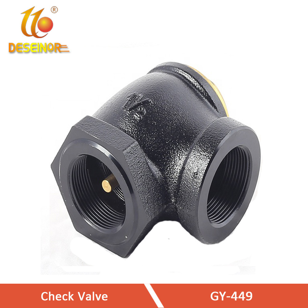 Factory Reliable Welding   Angle Check Valve  For  1 1/2 Inch