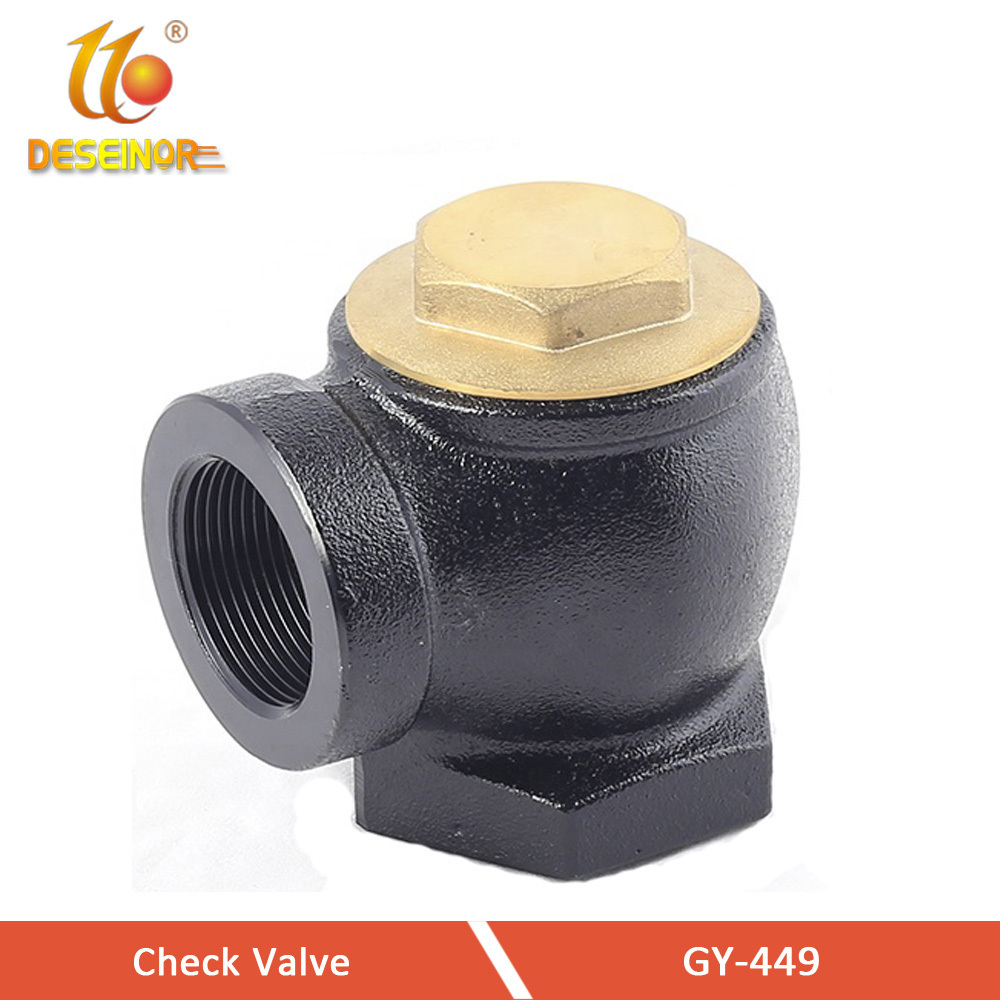 Factory Reliable Welding   Angle Check Valve  For  1 1/2 Inch