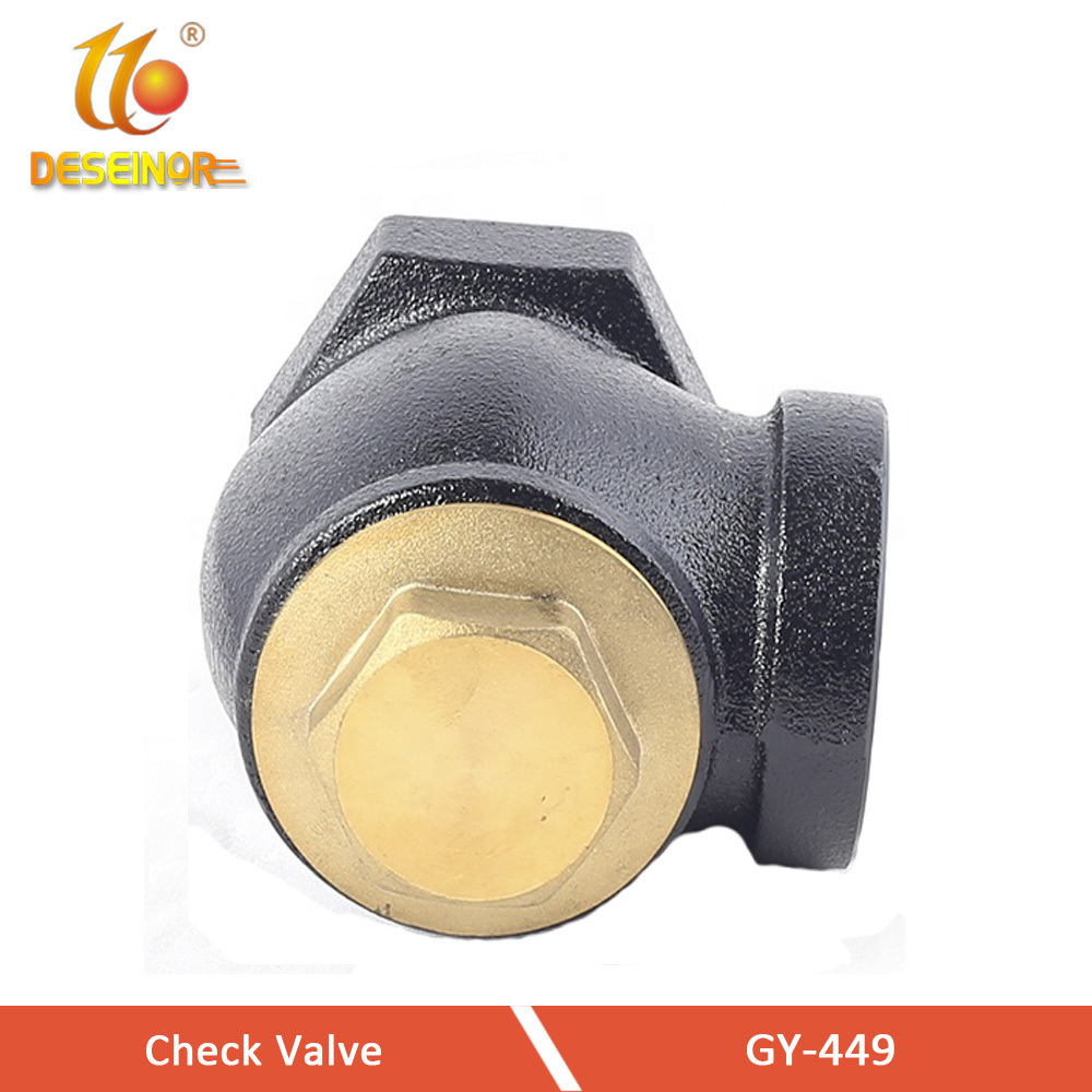 Factory Reliable Welding   Angle Check Valve  For  1 1/2 Inch