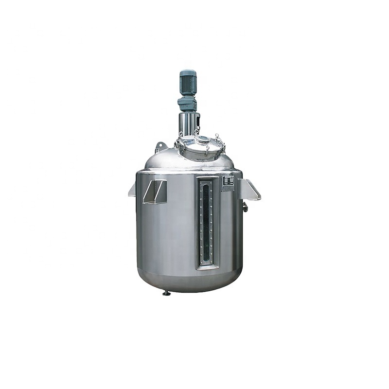 Stainless Steel Steam Jacket Heating Mixing Tank