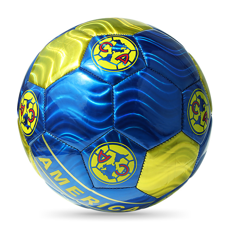 fashion PVC laser material  Machine Stitched Professional anti-explosion Soccer Football Training Balls Size 5 4 3