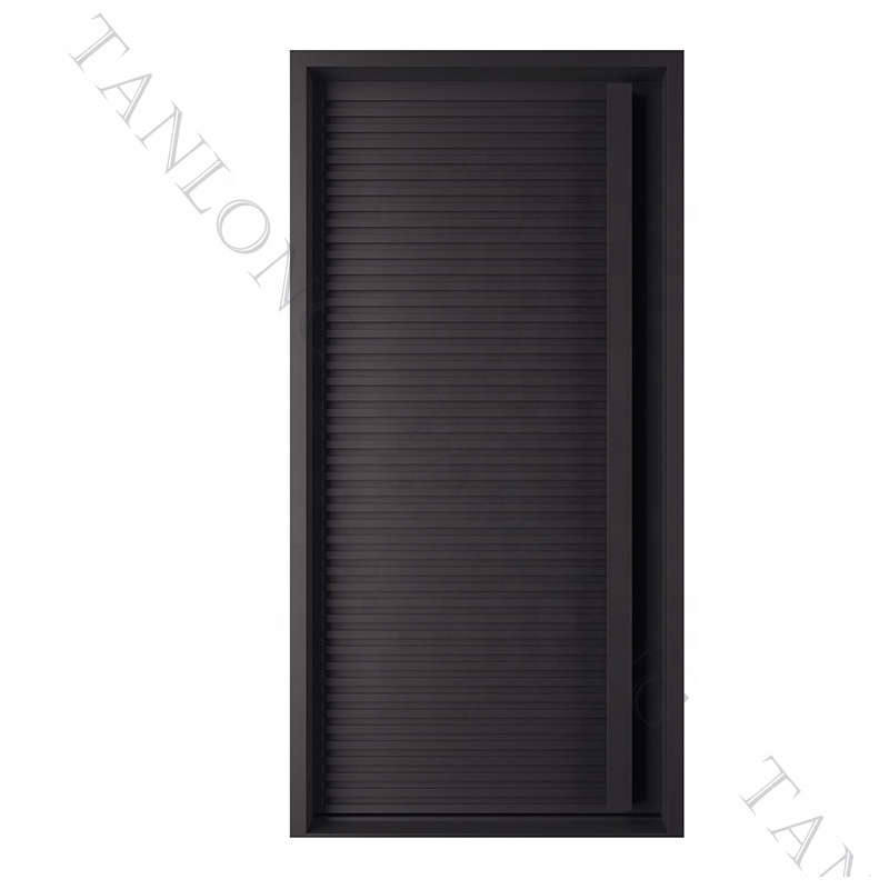 High Quality Interior Solid Iron Doors Bedroom Door Skin Modern Design Entry Front Doors Panel