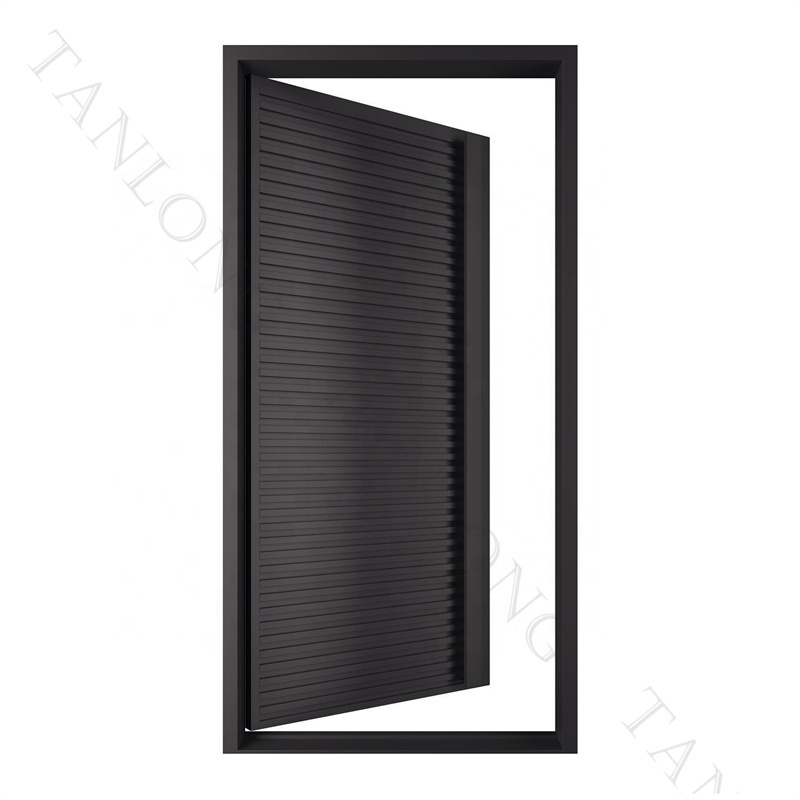 High Quality Interior Solid Iron Doors Bedroom Door Skin Modern Design Entry Front Doors Panel