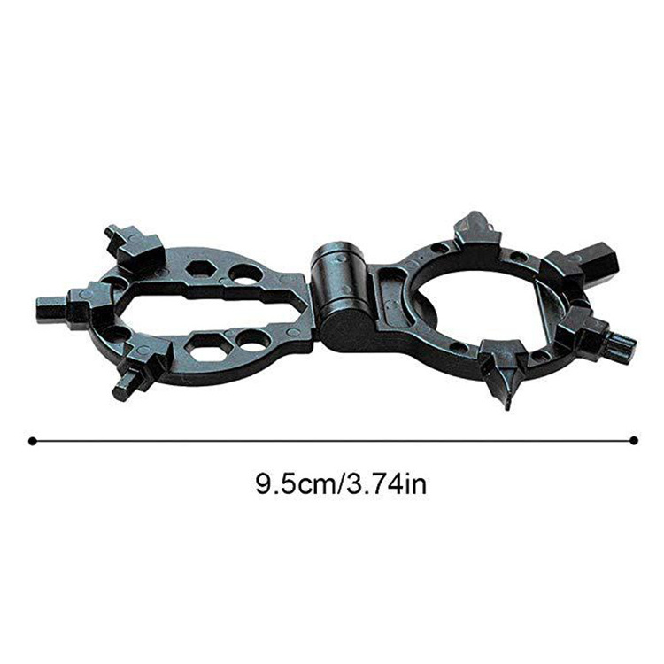 Outdoor edc multi-function octopus tool 15-in-1 bicycle repair multi-function wrench