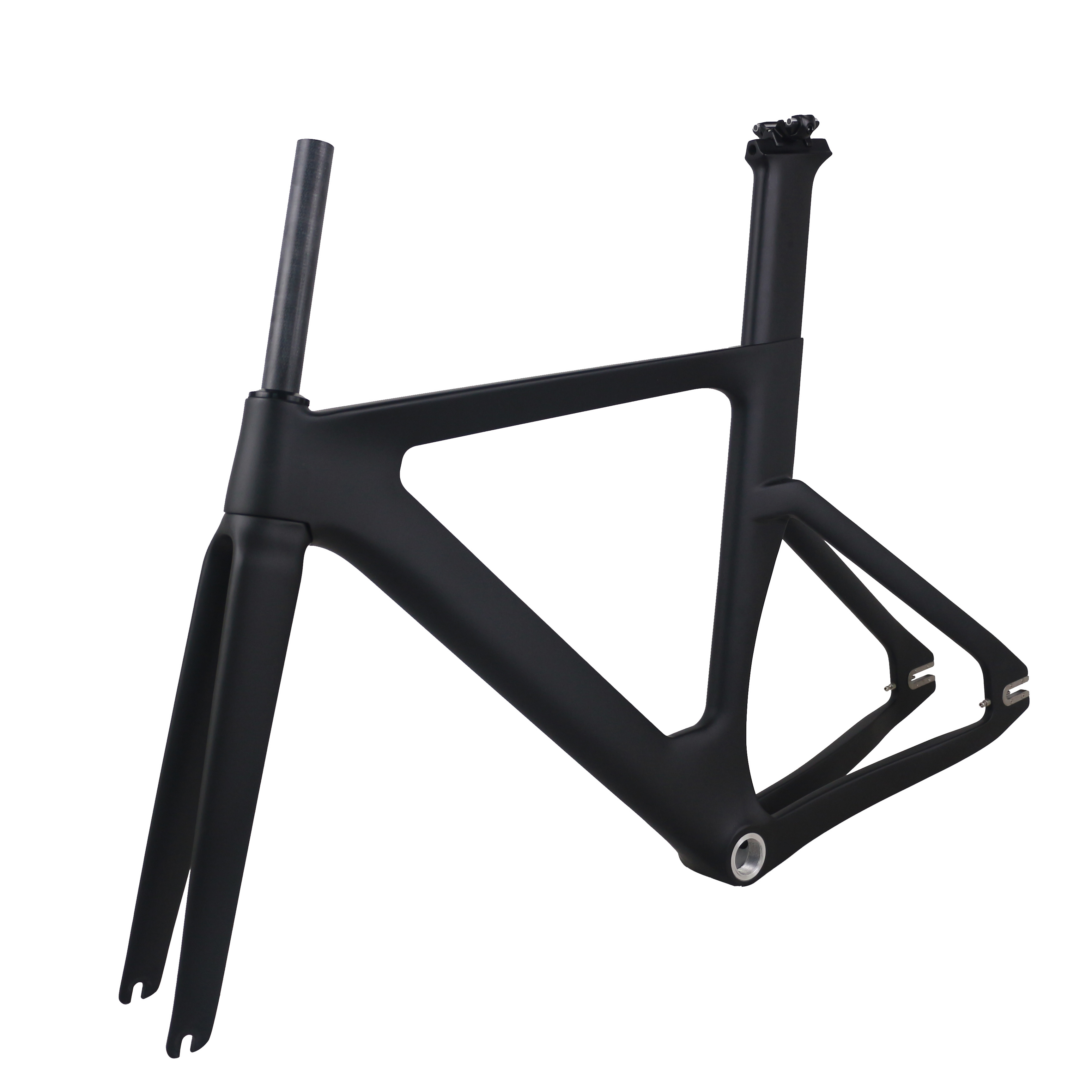 Single Speed Fixed Gear Carbon Fiber Track Bike Frame